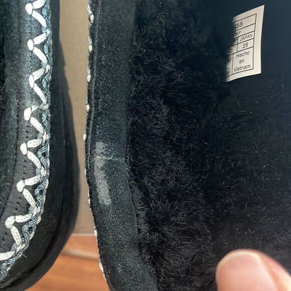 UGG Tasman Slipper Black USA Women Size 9/UK 7/EU 40 - Picture 16 of 17